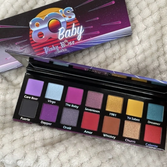 ♡ 3 / $25 - 80's baby Eyeshadow Palette - Pinky Rose Cosmetics - Picture 1 of 8